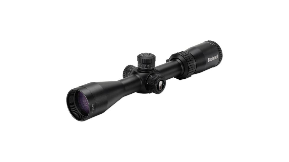 BUSHNELL Rimfire Optics 3-9x40mm Side Focus Rifle Scope with 3 BDC Turrets, Box Packaging 633941