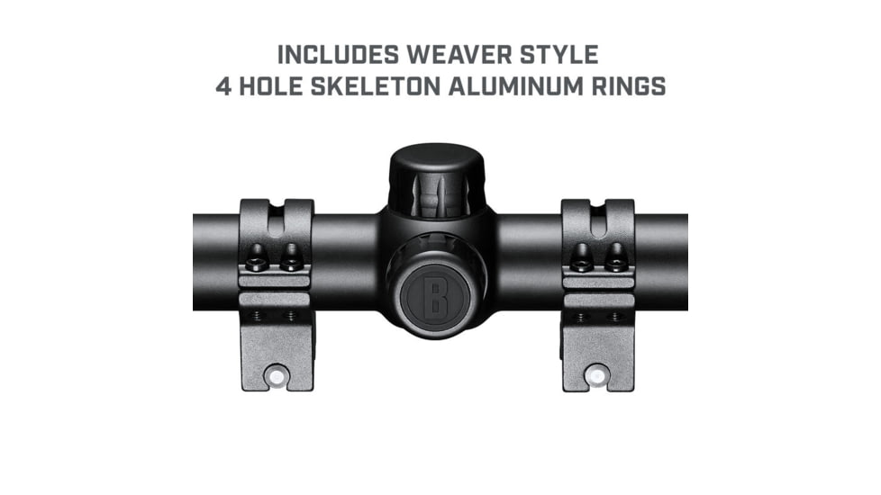 Bushnell Scope Banner 2 3-9x40 Bdc 5 Eer W/rings Blk