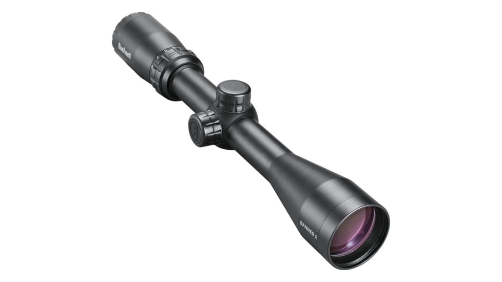 Bushnell Banner 2 3-9x 40mm Riflescope Extended Eye Relief, 1in Tube, Second Focal Plane, DOA Reticle, Black, RB6394BS11