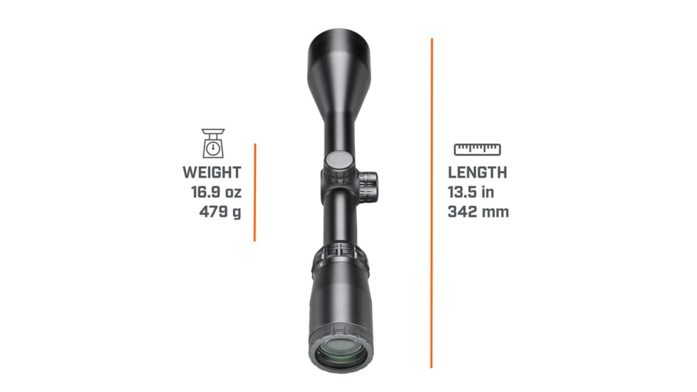 Bushnell Scope Banner 2 3-9x50 Bdc W/rings Black