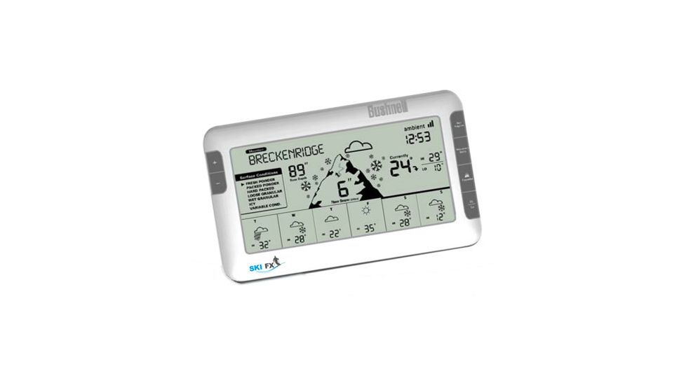 Bushnell 7 Day SKI Weather FX Wireless Forecaster 950070C - Bushnell Real Time 7-Day Weather Forecast 95-0070C
