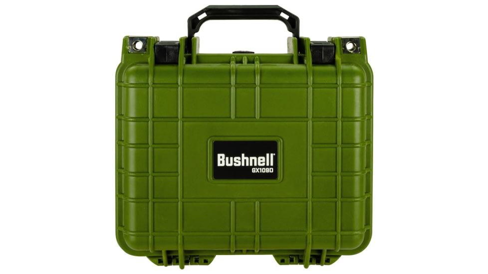 Bushnell Small Deep 10.62in Waterproof Protective Gear Case w/ Foam, Tan, Small, BN00023-GRN