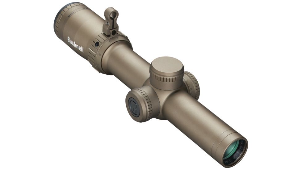 Bushnell SMRS II Rifle Scope, 1-6.5x24mm, CQ BDC Reticle, Flat Dark Earth, ET71624P