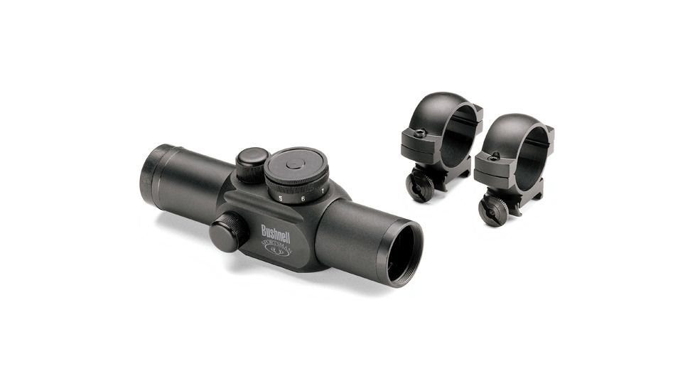 Bushnell Sportsman 1x23 Rifle Scope Matte 6 M.O.A. Red Dot 720130 Rifle scope