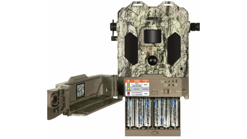 Bushnell Cellucore Live Cellular Trail Camera, 100in Range Night Vision/No Glow, 32MP Resolution, Camo, 119908D