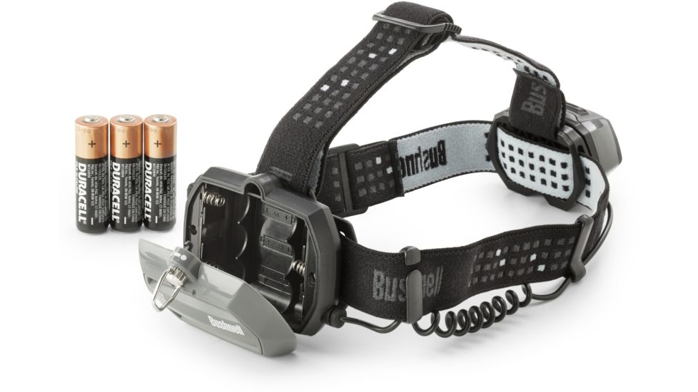 Bushnell TRKR 350 Lumen MC Headlamp, Black/Gray/Orange, 50014