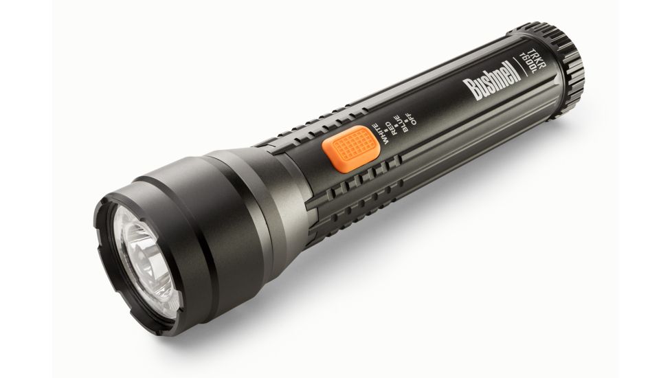 Bushnell TRKR 600 Lumen MC Flashlight, Black/Orange, 50012
