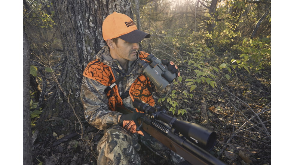 Bushnell Trophy Xtreme Binocular, 12x50, Roof Prism, FMC, PC3, Waterproof, Green, Box, 335012