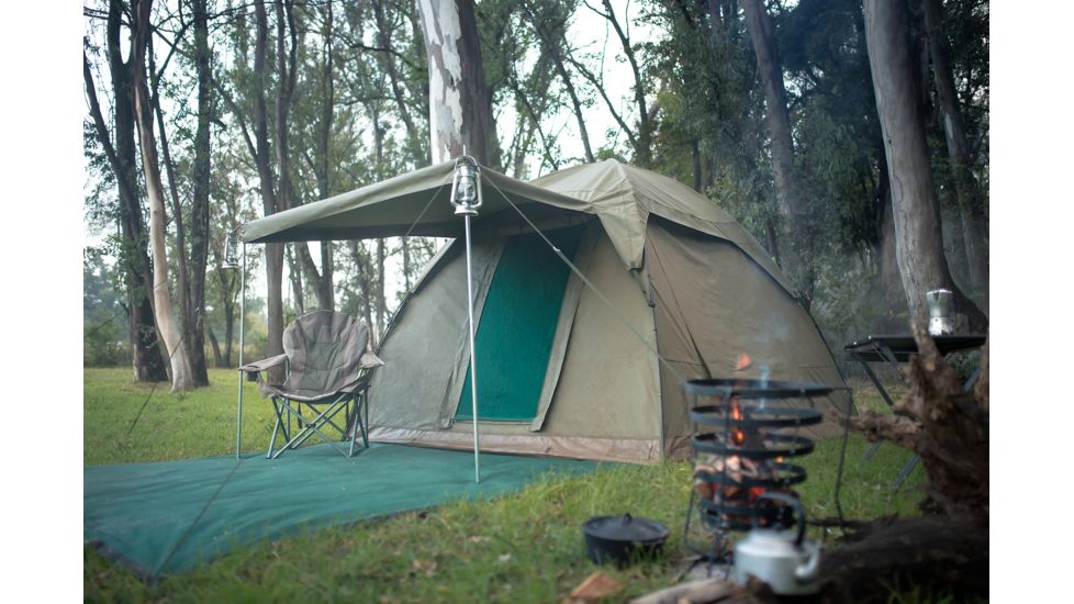 Bushtec Adventure Alpha Kilo 4000 Tent, Olive, TEND3030FR2