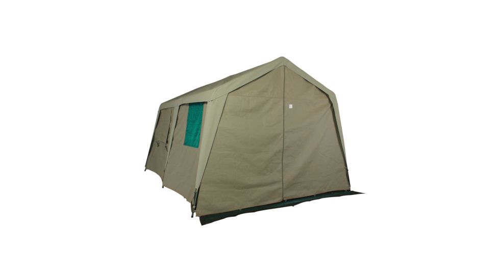 Bushtec Adventure Zulu 1200 Gazebo Canvas Double Side Wall With Outer Flaps, Olive, GOLDGWLFR