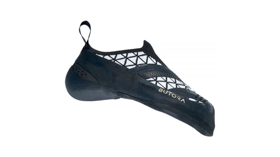 Butora Sensa Wide Fit Climbing Shoes, Black/White, 8.5, Sensa-Pro-8.5