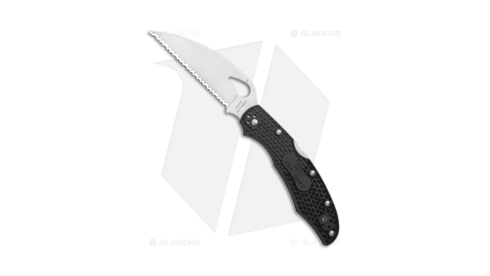 Byrd Cara Cara 2 Folding Knife, 3.83in, 8Cr13MoV Stainless Steel, Wharncliffe Blade, Polymer Black Handle, Steel/Black, 8.60in, BHQ-139733