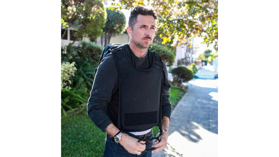 Byrna Technologies Ballistipac IIIA Armor Plate, Black, Hard Polyethylene, BS00402-BLK