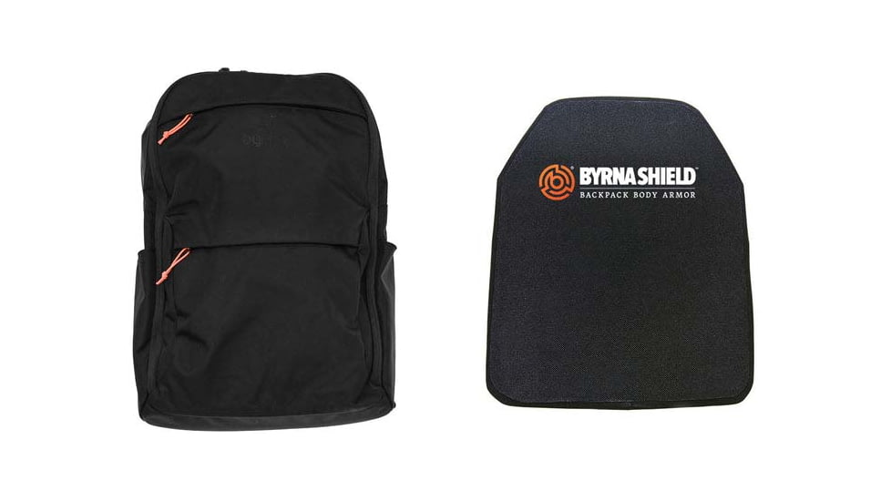 Byrna Technologies Ballistipac IIIA Armor Plate, Black, Hard Polyethylene, BS00402-BLK