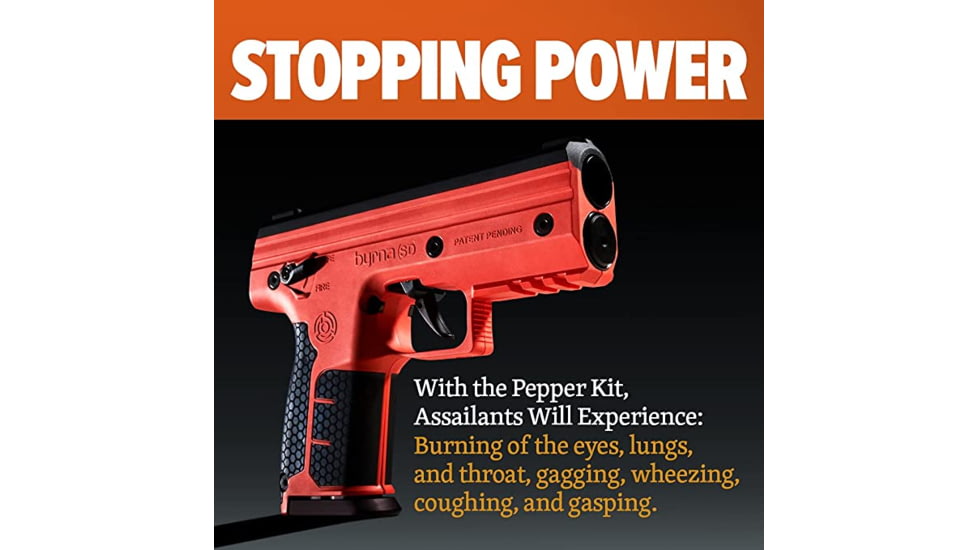 Byrna Technologies Byrna Sd Kinetic Kit Gray W/ 2 Mags &amp; Projectiles