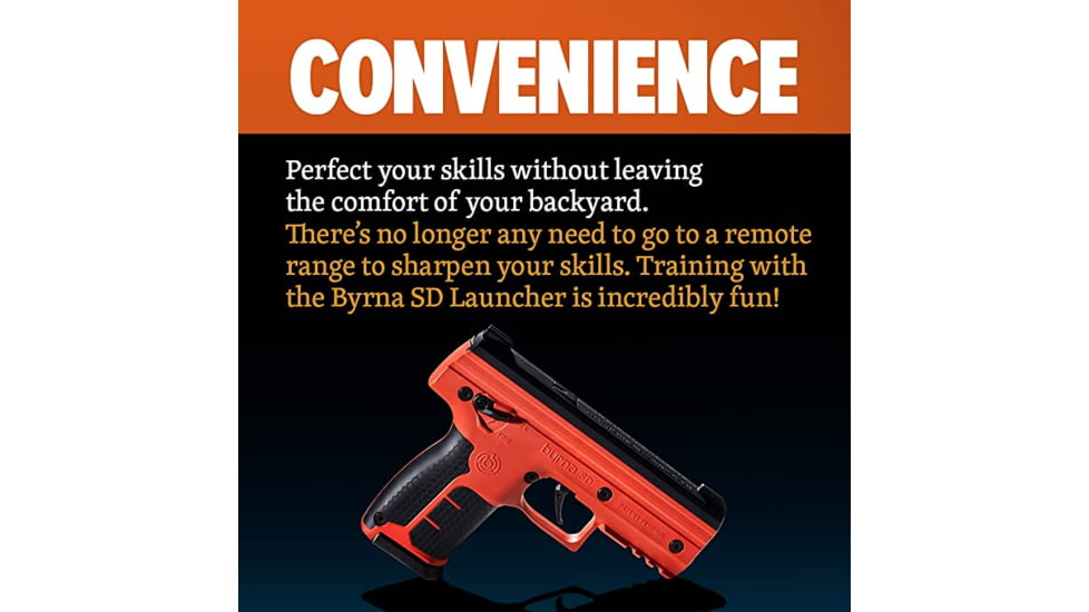 Byrna Technologies Byrna Sd Kinetic Kit Gray W/ 2 Mags &amp; Projectiles