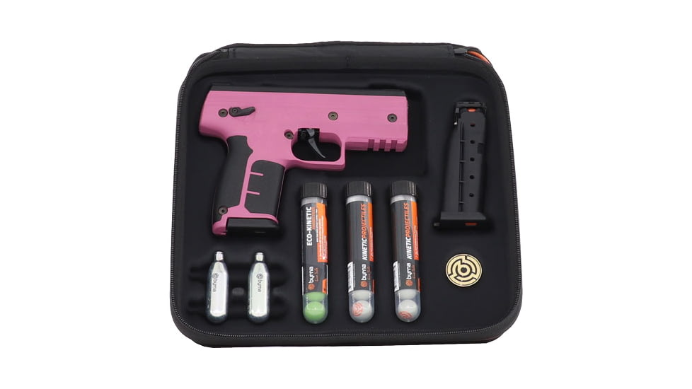 Byrna Technologies SD Pepper Kit w/2 Mags &amp; Projectiles, Pink, 810042111639