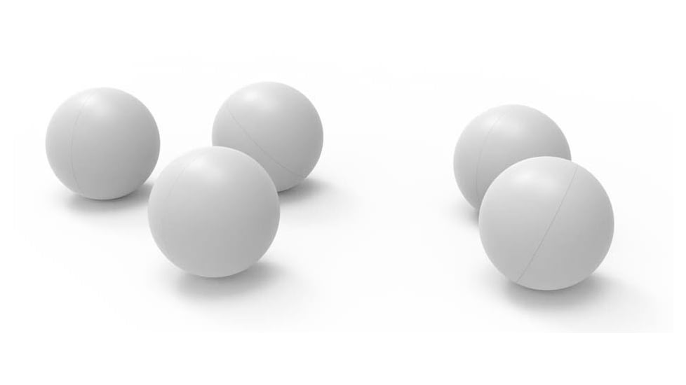 Byrna Technologies Kinetic Projectiles, 95ct, Grey, SP68302