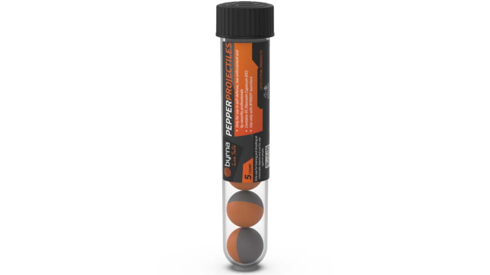 Byrna Technologies Pepper Projectiles, 5ct, Red/Green, JB68301