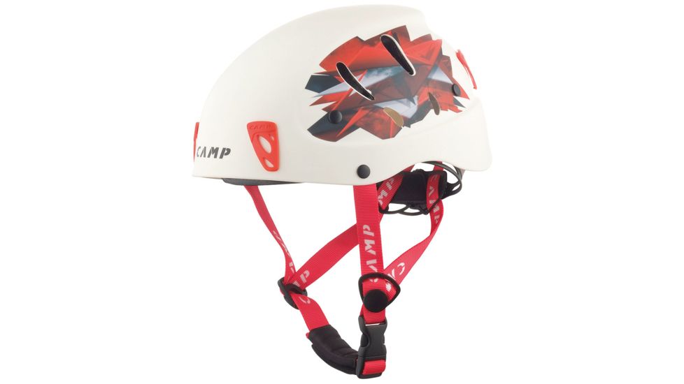C.A.M.P. Armour Climbing Helmet, White/Red, Small, 2595S1