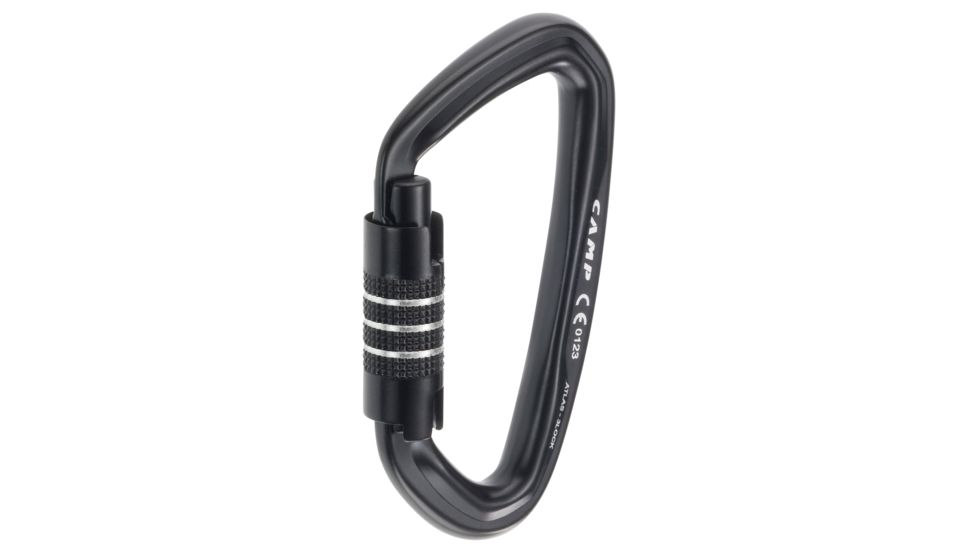 C.A.M.P. Atlas 3Lock Carabiner, Black, 137504