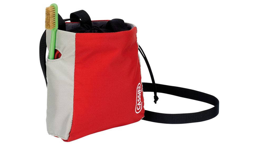 C.A.M.P. Cassin Okone Chalk Bag-Red/ Gray