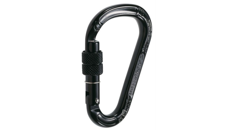 C.A.M.P. HMS Lock Carabiner (Screwgate) - Black
