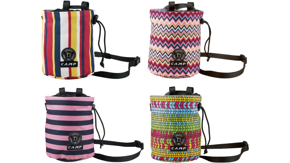 C.A.M.P. Polimago Chalk Bag, 8 Pack, Assorted, 3088