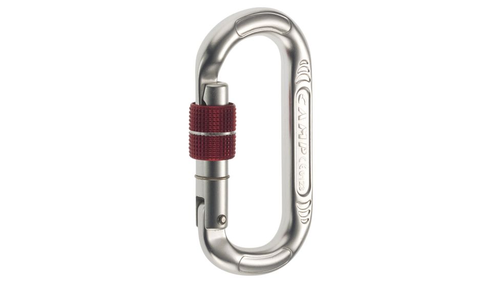 C.A.M.P. Steel Oval Lock Carabiner (Screwgate)