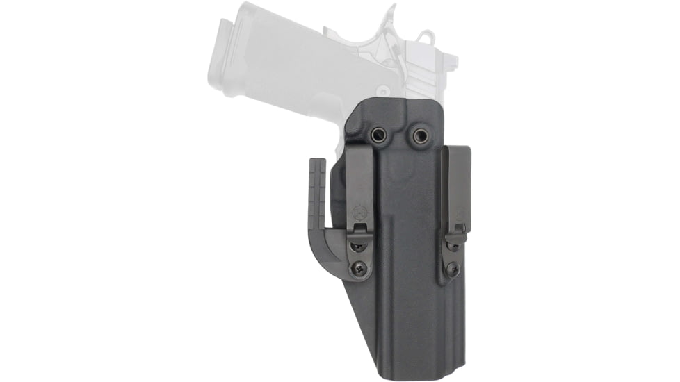 C&amp;G Holsters Alpha IWB Holsters, Springfield 1911 DS Prodigy 5in, Left Hand, Black, 1063-100