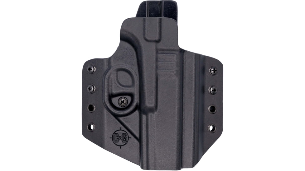C&amp;G Holsters Covert OWB Belt Holster, Shadow Systems DR920/MR920L/DR920P, Right Hand, Black, 3250-100