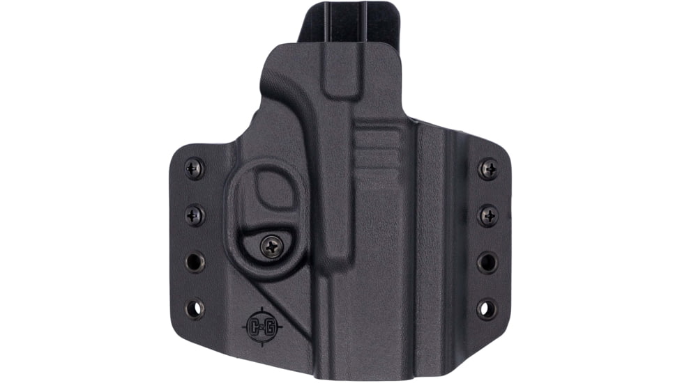 C&amp;G Holsters Covert OWB Belt Holster, Shadow Systems MR920/XR920, Left Hand, Black, 3257-100