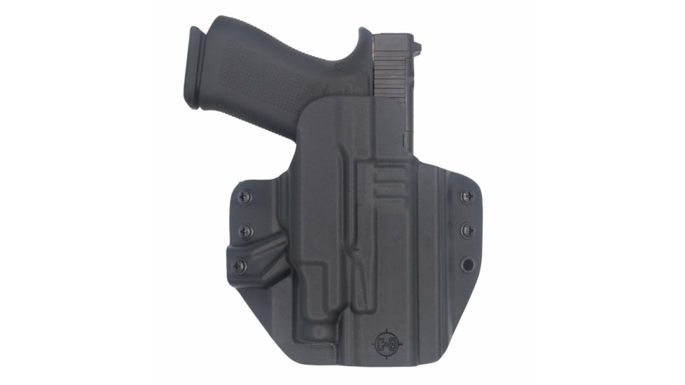 C&amp;G Holsters Glock 43X/48 TLR-7 Sub OWB Tactical Holster, Right Hand, Black, 5958-100