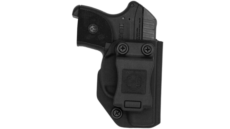C&amp;G Holsters IWB Covert Ruger LCP RH S, Inside-the-Waistband IWB, Ruger LCP, Right, Black, 033-100