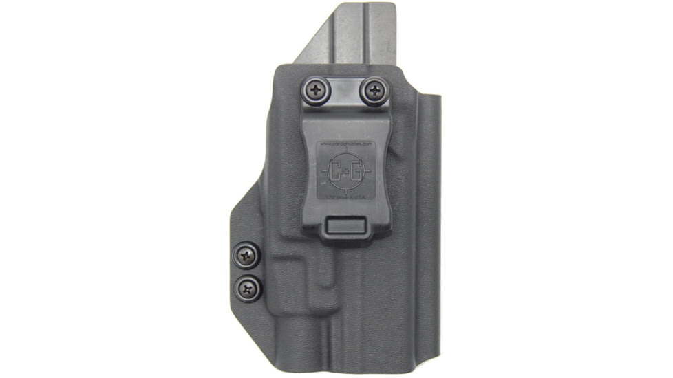 C&amp;G Holsters IWB Tactical Glock 17/22 TLR-7 Inside-the-Waistband IWB, Right, Black, 367-100