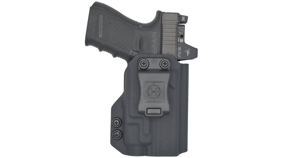 C&amp;G Holsters IWB Tactical Glock 19/23/32 TLR-7 Inside-the-Waistband IWB, Right, Black, 366-100