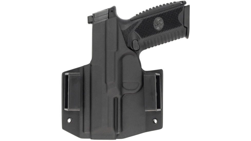 C&amp;G Holsters OWB Covert FNH FN 509/509T, Outside-the-Waistband OWB, Right, Black, 632-100