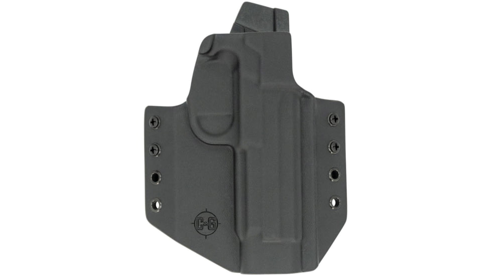 C&amp;G Holsters OWB Covert FNH FNX45T RH S, Outside-the-Waistband OWB, FNH FNX45T, Right, Black, 166-100