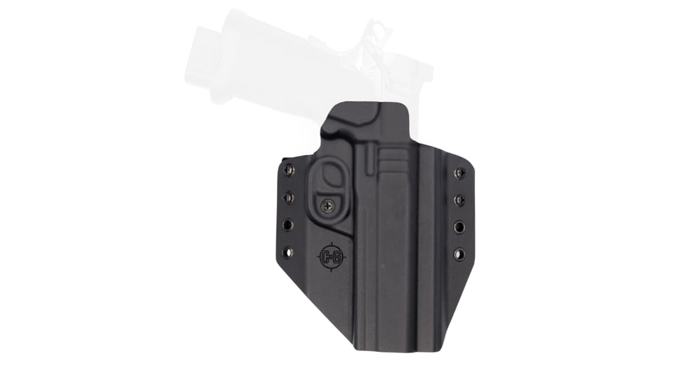 C&amp;G Holsters OWB Covert Holster Staccato XC, Left Hand, Black, 825-100