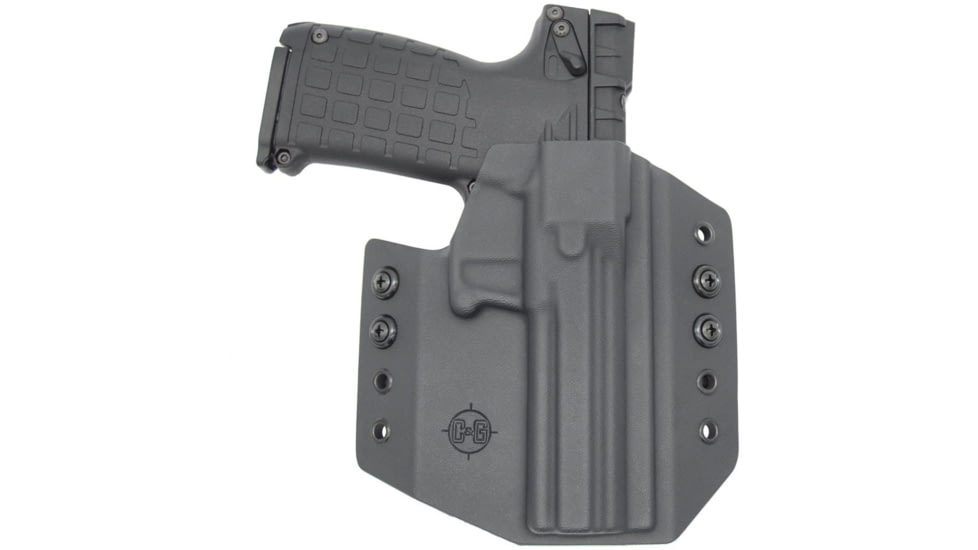 C&amp;G Holsters OWB Covert Kel-Tec PMR-30 RH S, Outside-the-Waistband OWB, Kel-Tec PMR-30, Right, Black, 026-100