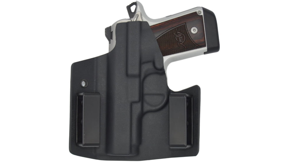 C&amp;G Holsters OWB Covert Kimber Micro 9 RH S, Outside-the-Waistband OWB, Kimber Micro 9, Right, Black, 306-100