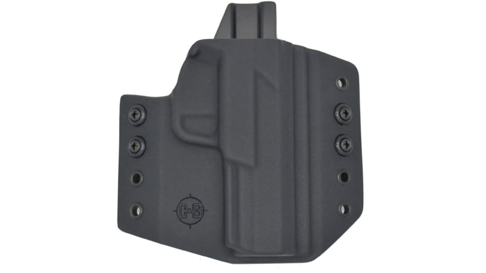 C&amp;G Holsters OWB Covert Ruger Security-9 RH S, Outside-the-Waistband OWB, Ruger Security 9, Right, Black, 310-100