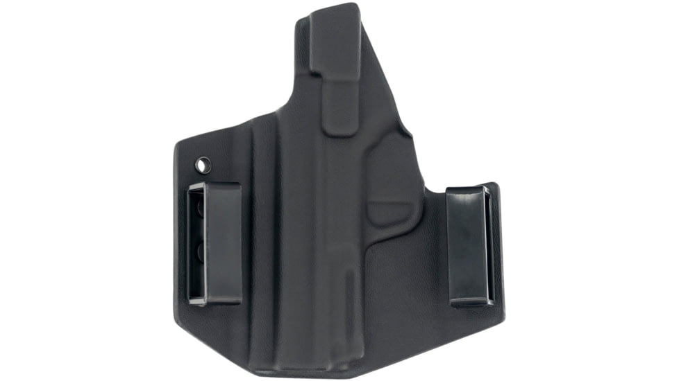 C&amp;G Holsters OWB Covert S&amp;W M&amp;P 380EZ Shield, Outside-the-Waistband OWB, Right, Black, 413-100