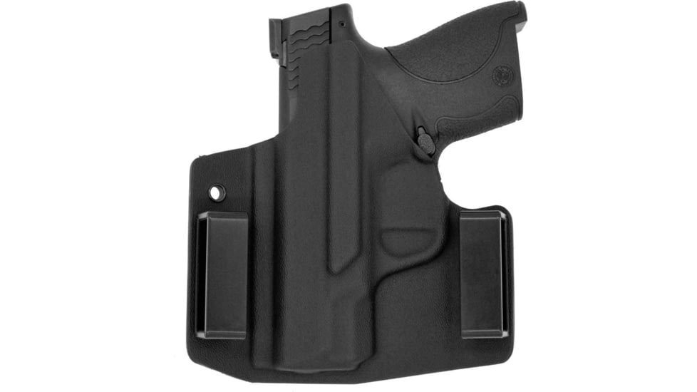 C&amp;G Holsters OWB Covert S&amp;W M&amp;P Shield 9/40 RH S, Outside-the-Waistband OWB, S&amp;W M&amp;P Shield 9/40, Right, Black, 067-100