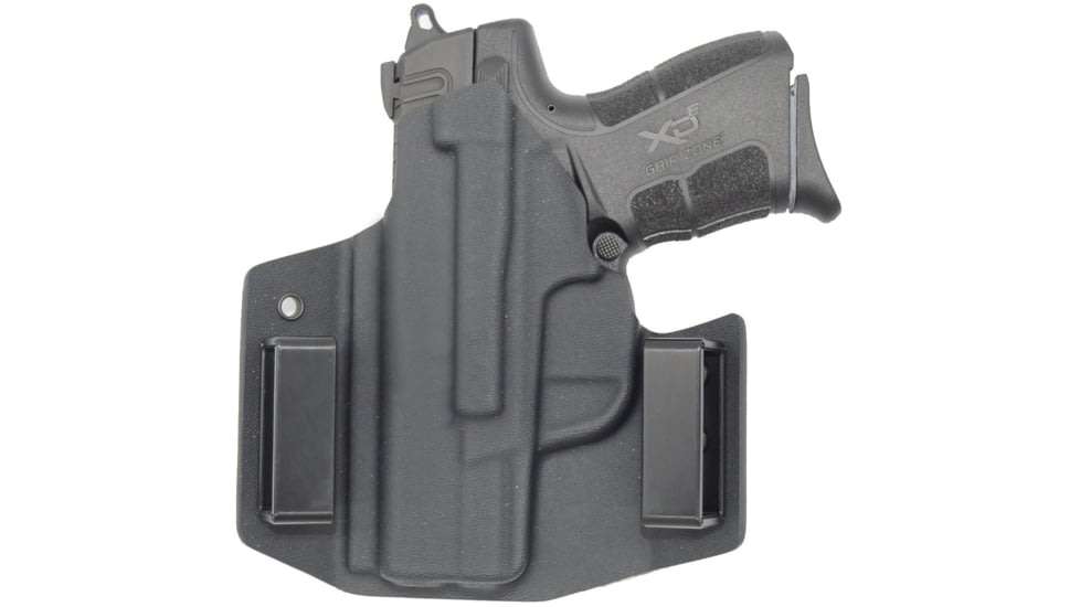 C&amp;G Holsters OWB Covert Springfield XD MOD2 9/40 4.25in RH S, Outside-the-Waistband OWB, Right, Black, 161-100