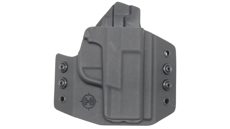C&amp;G Holsters OWB Covert Springfield XDs 3.3in LH S, Outside-the-Waistband OWB, Springfield XDs 3.3in, Left, Black, 192-100