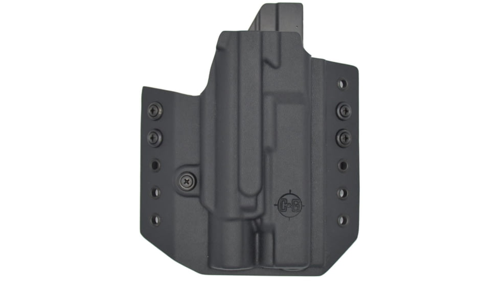 USED C&amp;G Holsters OWB Tactical Glock 19/17/34 X300UA/B RH S, Outside-the-Waistband OWB, Glock 17/22/34 Surefire X300, Right, Black, 252-100, EDEMO1