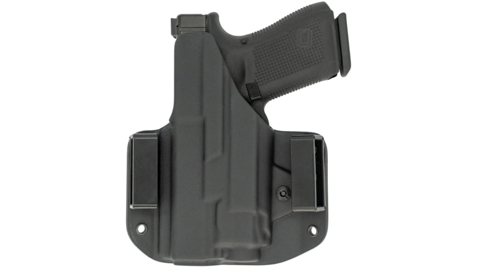 C&amp;G Holsters OWB Tactical Glock 19 Gen 3,4 &amp; 5/19x/23/44/45 TLR7/a, Outside-the-Waistband OWB, Right, Black, 506-100
