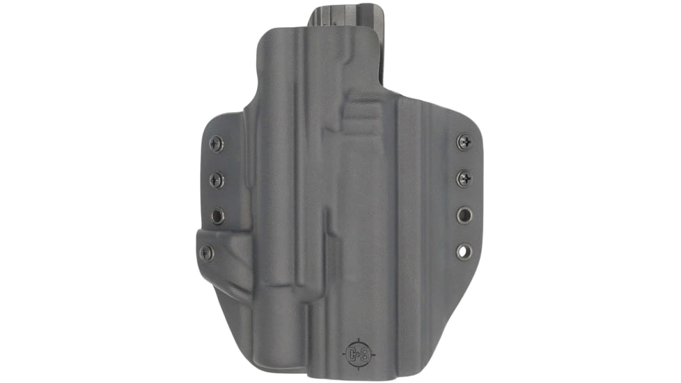 C&amp;G Holsters Tactical OWB Belt Holster, H&amp;K VP9/sk X300 U-A, Right Hand, Black, 5486-100