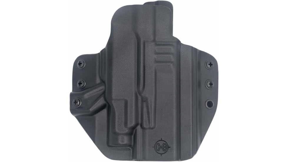 C&amp;G Holsters Glock 43X/48 TLR-7 Sub OWB Tactical Holster, Right Hand, Black, 5958-100